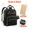 Diaper Bag Backpack Large Capacity For Travel With Easy Access Front Pocket And Organizer