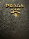 Authentic Prada Saffiano & Soft Calf Leather Borsa A Mano Tote Bag