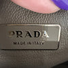 Authentic Prada Maroon Smooth Leather Buckle Handbag