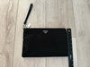 Authentic Prada Re-Nylon and Saffiano Leather Pouch Clutch