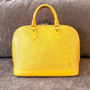 Louis Vuitton Tassili Yellow Epi Alma PM