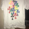 Chrome Hearts Multi-Color Cross Cemetery Pocket T-Shirt