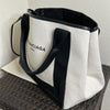 Balenciaga Navy Cabas Tote Bag