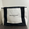 Balenciaga Navy Cabas Tote Bag