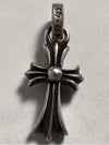 Chrome Hearts Baby Fat Cross Charm Pendant