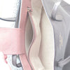 Gucci Leather Swing Tote Bag – Taupe with Pink Accents