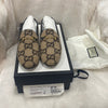 Gucci Wool Monogram Loafers – Beige & Black
