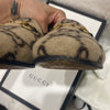 Gucci Wool Monogram Loafers – Beige & Black