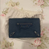 Balenciaga City Arena Leather Wallet on Chain