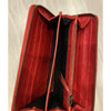 Balenciaga Paris Red Leather Long Zip-Around Wallet