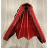 Balenciaga Paris Red Leather Long Zip-Around Wallet