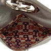 Gucci Metallic Silver Leather Handbag