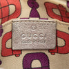 Gucci Metallic Silver Leather Handbag