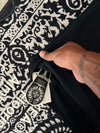 Chrome Hearts Horseshoe & Floral Zip-Up Hoodie