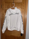 Chrome Hearts White Zip-Up Hoodie