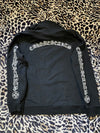 Chrome Hearts Embroidered Logo Zip-Up Hoodie